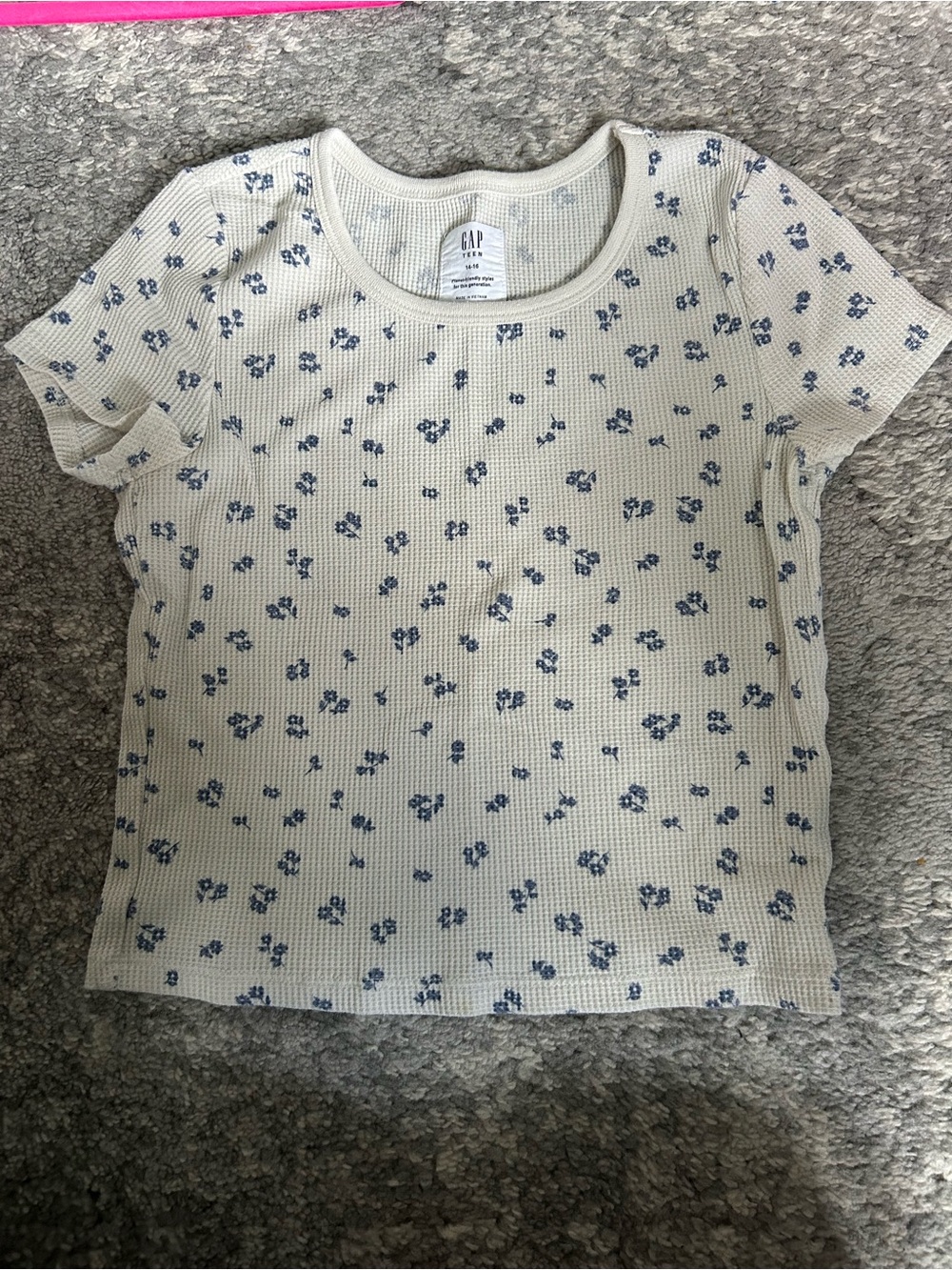 Gap Teen Waffle Shirt